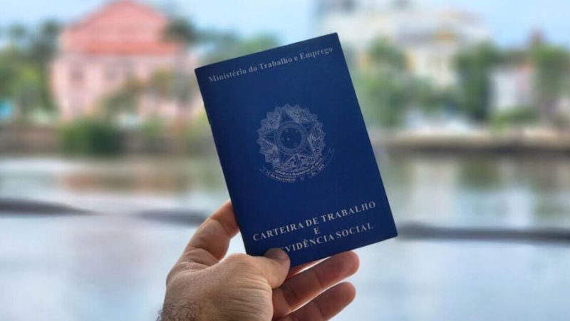 Estado registra 2º melhor resultado do Nordeste na geração de empregos em 2025