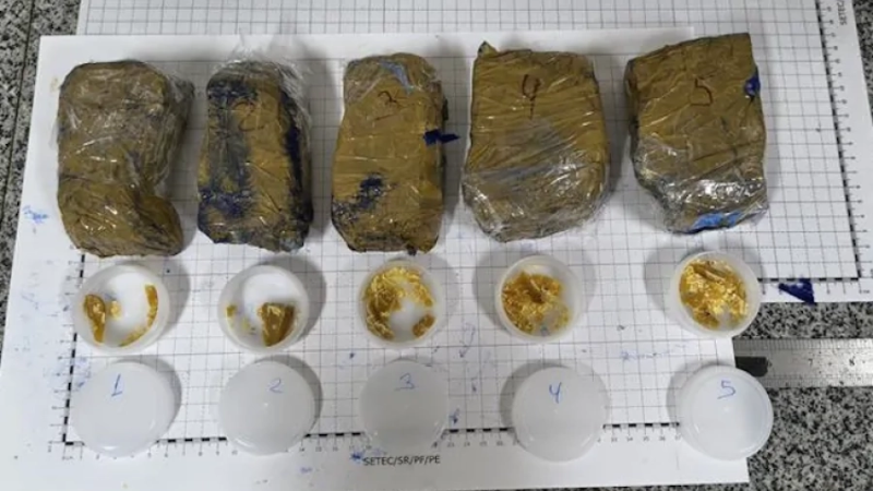 PF e Receita apreendem 1,5 kg de pasta base de cocaína em Jaboatão