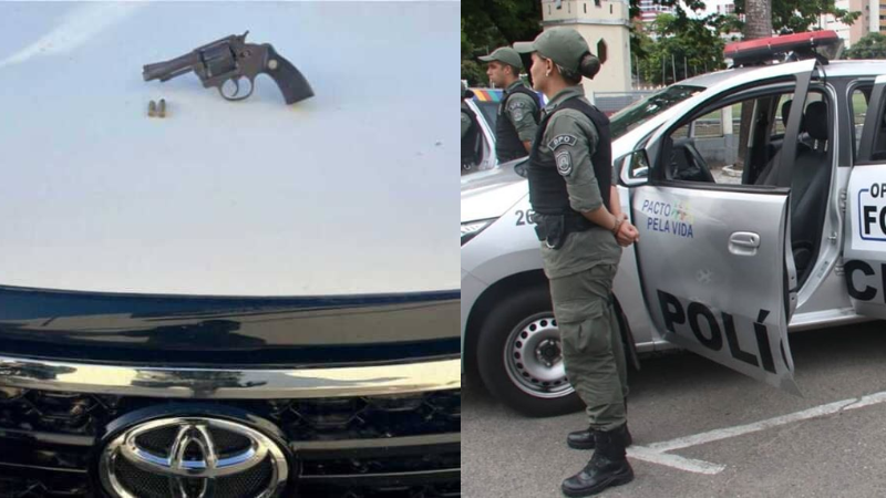 Toyota Hilux e arma são apreendidas durante ocorrência policial em Petrolina