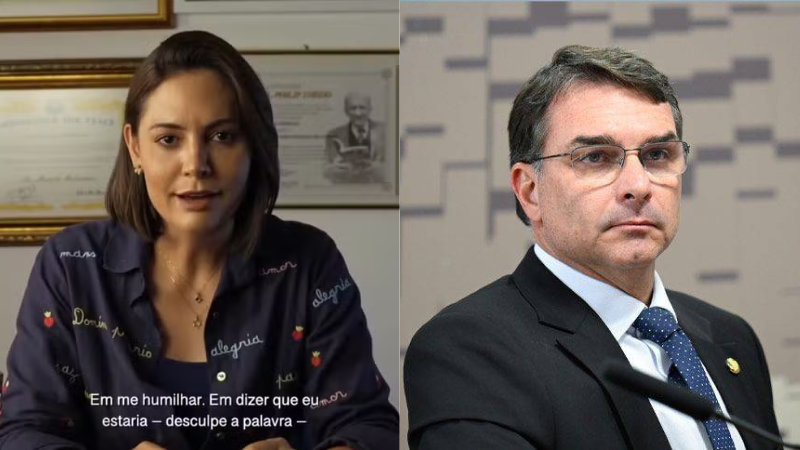 “Me desrespeitou e me maltratou”: Michelle Bolsonaro quebra o silêncio sobre Flávio Bolsonaro