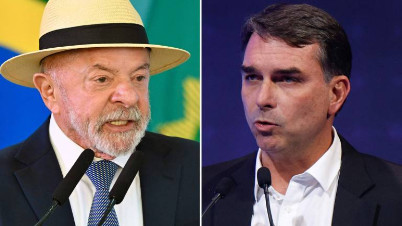 Datafolha aponta Lula com 39% e Flávio Bolsonaro com 33% na disputa presidencial