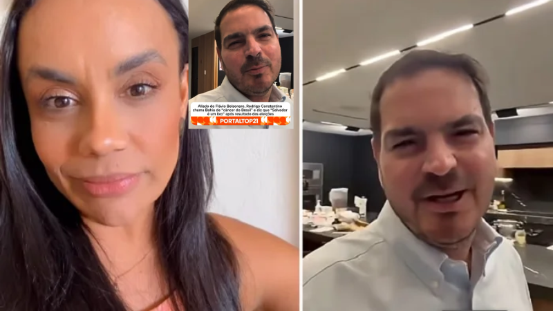 Baiana de Juazeiro critica comentários de Constantino e defende o povo nordestino