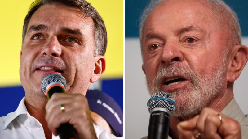 Flávio tem 50,8% e Lula, 49,2% dos votos válidos, indica pesquisa