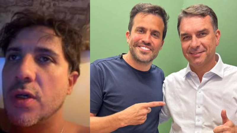 Renan Santos ironiza proposta de Flávio Bolsonaro de criar Ministério da Prosperidade